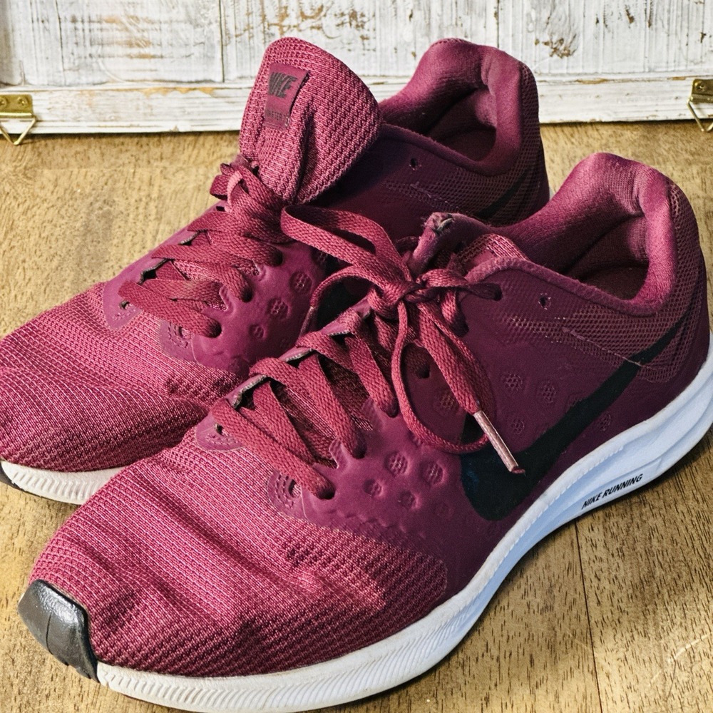 Nike Womens Free Rn Flyknit‎ 942839-600 Pink Running Shoes Sneakers Size 8